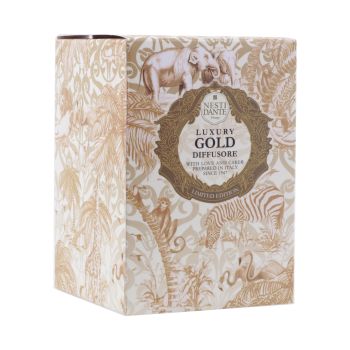 NESTI DANTE LUXURY GOLD namų kvapas, 500 ml ir lazdelės