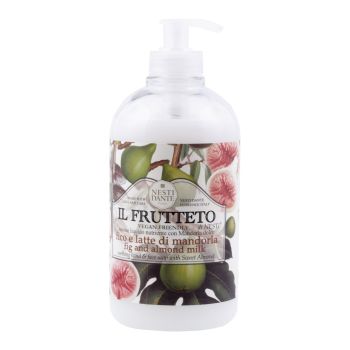 NESTI DANTE IL FRUTTETO FIG & ALMOND MILK rankų ir veido skystasis muilas, 500 ml