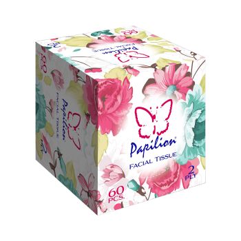 PAPILION vienkartinės veido servetėlės (60 vnt.)