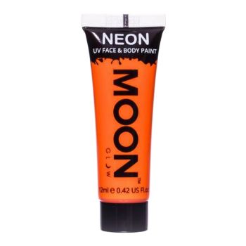 MOON GLOW NEON UV veido ir kūno dažai, 12 ml