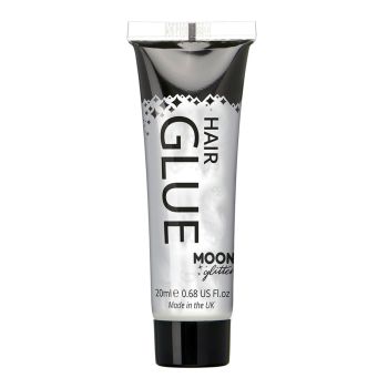 MOON GLITTER plaukų klijai, 20 ml