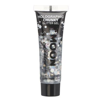MOON HOLOGRAPHIC CHUNKY blizgioji želė, 12 g