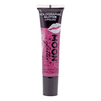 MOON HOLOGRAPHIC GLITTER lūpų blizgis, 15 ml