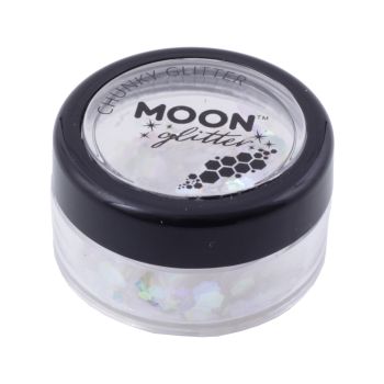 MOON CHUNKY GLITTER veido, plaukų ir kūno blizgučiai, 3 g