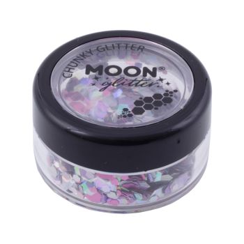 MOON CHUNKY GLITTER veido, plaukų ir kūno blizgučiai, 3 g