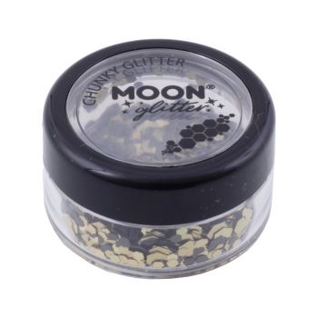 MOON CHUNKY GLITTER veido, plaukų ir kūno blizgučiai, 3 g