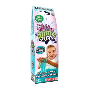 GLITTER SLIME PLAY milteliai paverčiantys vandenį spalvotomis gleivėmis, 50 g