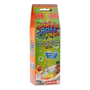 CRACKLE BAFF COLOURS vonios milteliai, vandenyje sukeliantys spragsėjimą (30 g)