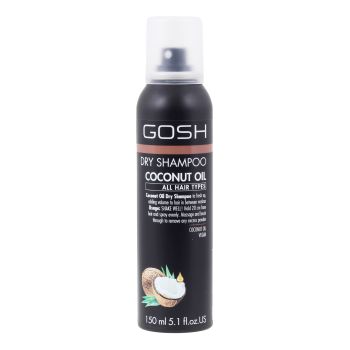 GOSH COCONUT OIL sausasis plaukų šampūnas, 150 ml