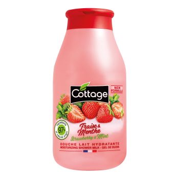 COTTAGE FRAISE & MENTHE dušo pienelis, 250 ml