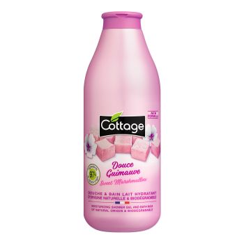 COTTAGE DOUCE GUIMAUVE dušo želė ir vonios pienelis, 750 ml
