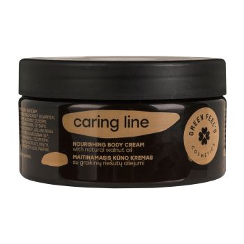 GREEN FEEL'S maitinamasis kūno kremas su graikinių riešutų aliejumi, 200 ml