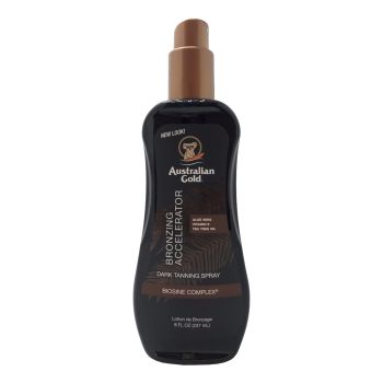 AUSTRALIAN GOLD DARK TANNING įdegį skatinanti purškiamoji želė, 237 ml