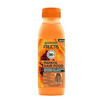 GARNIER FRUCTIS PAPAYA HAIR FOOD plaukų šampūnas, 350 ml