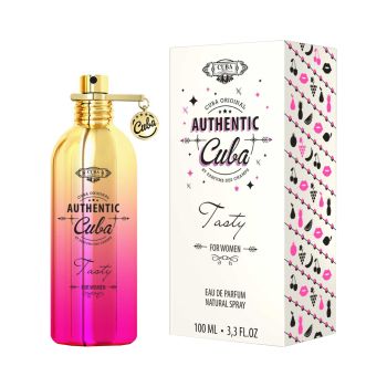 CUBA AUTHENTIC TASTY parfumuotas vanduo moterims, 100 ml