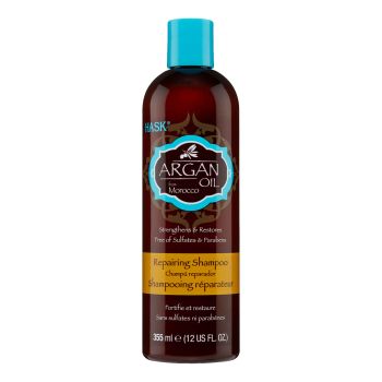 HASK ARGAN OIL REPAIRING plaukų šampūnas, 355 ml
