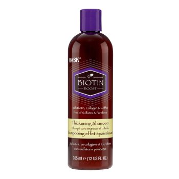 HASK BIOTIN BOOST THICKENING plaukų šampūnas, 355 ml