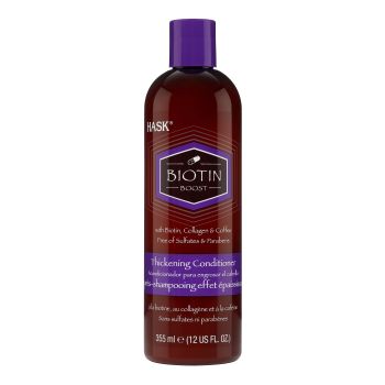 HASK BIOTIN BOOST THICKENING plaukų kondicionierius, 355 ml