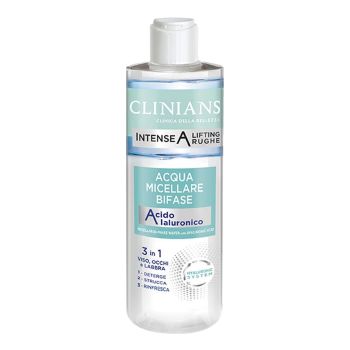 CLINIANS INTENSE A LIFTING RUGHE BIFASE micelinis vanduo, 400 ml