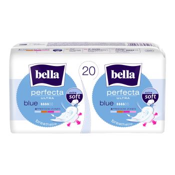 BELLA PERFECTA ULTRA BLUE higieniniai paketai (20 vnt.)
