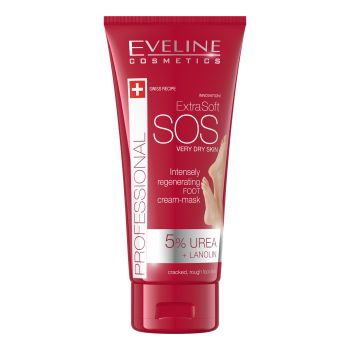 EVELINE EXTRA SOS pėdų kremas kaukė, 100 ml