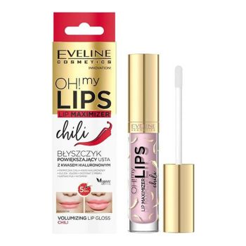 EVELINE OH! MY LIPS LIP MAXIMIZER lūpas putlinantis blizgis, 4,5 ml