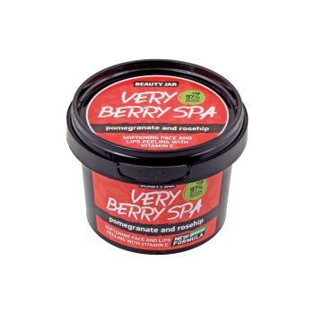 BEAUTY JAR VERY BERRY SPA veido ir lūpų šveitiklis, 120 g