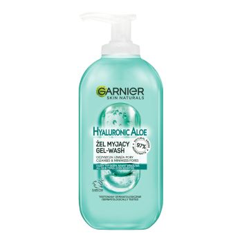 GARNIER SKIN NATURALS HYALURONIC ALOE valomasis gelis, 200 ml