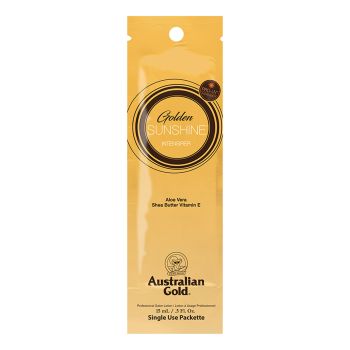 AUSTRALIAN GOLD GOLDEN SUNSHINE soliariumo įdegio kremas, 15 ml