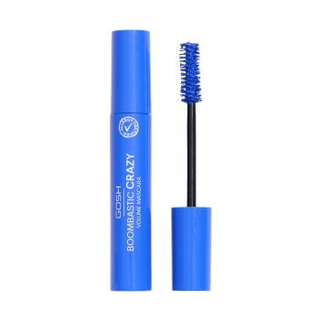 GOSH BOOMBASTIC CRAZY BLUE VOLUME blakstienų tušas, 13 ml