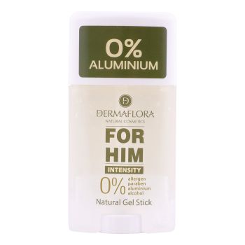 DERMAFLORA FOR HIM INTENSITY pieštukinis vyrų dezodorantas želė, 50 ml