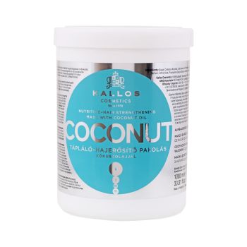 KALLOS KJMN COCONUT plaukų kaukė, 1000 ml