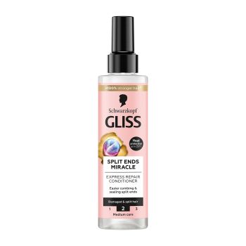 GLISS SPLIT ENDS MIRACLE purškiamasis plaukų kondicionierius, 200 ml