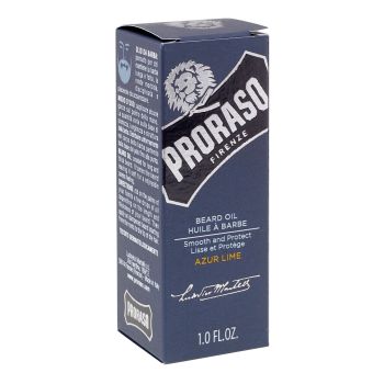 PRORASO AZUR LIME barzdos aliejus, 30 ml