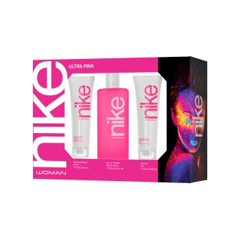 NIKE ULTRA PINK WOMAN moterų kosmetikos rinkinys