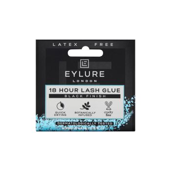 EYLURE 18 HOUR BLACK FINISH dirbtinių blakstienų klijai, 4,5 ml