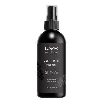 NYX PROFESSIONAL MAKEUP matinį efektą suteikiantis makiažo fiksatorius, 180 ml