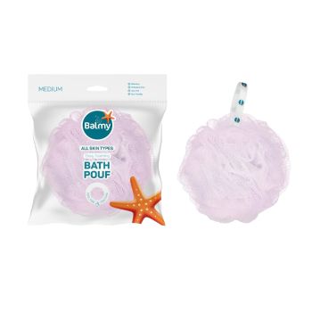 BALMY NATUREL BATH POUF MEDIUM plaušinė