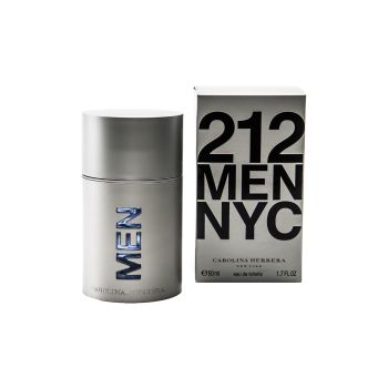 CAROLINA HERRERA 212 MEN NYC tualetinis vyrų vanduo, 50 ml