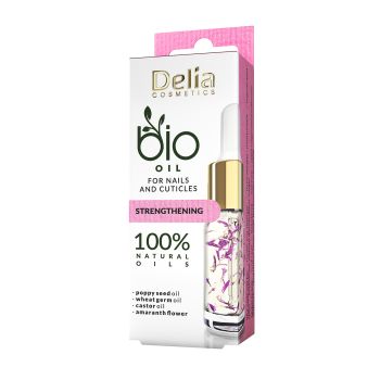 DELIA BIO STRENGTHENING nagų ir odelių aliejus, 10 ml