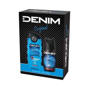 DENIM ORIGINAL vyrų kosmetikos rinkinys