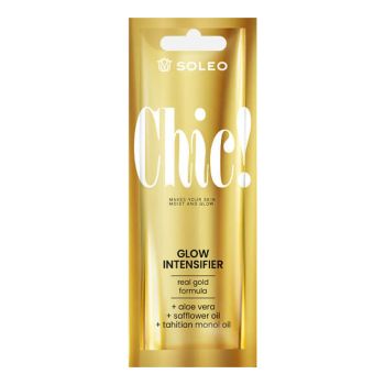 SOLEO CHIC! GLOW INTENSIFIER soliariumo įdegio kremas, 15 ml