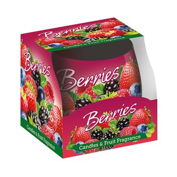 SWEET HOME BERRIES kvapni žvakė, 100 g