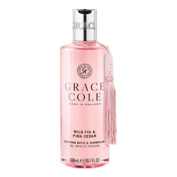 GRACE COLE WILD FIG & PINK CEDAR vonios ir dušo želė, 300 ml