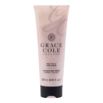 GRACE COLE WILD FIG & PINK CEDAR kūno šveitiklis, 238 ml
