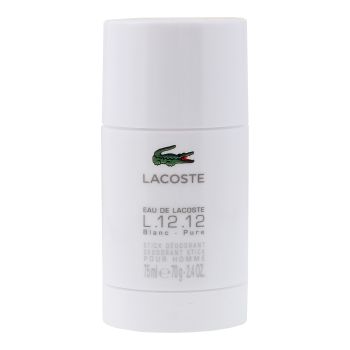LACOSTE L.12.12 BLANC PURE pieštukinis dezodorantas, 75 ml