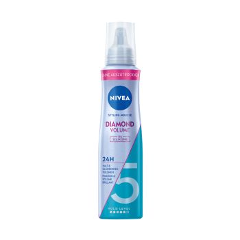 NIVEA DIAMOND VOLUME plaukų putos, 150 ml