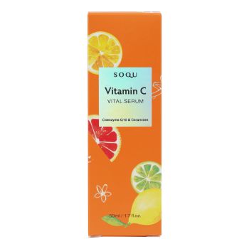 SOQU VITAMIN C VITAL veido serumas, 50 ml