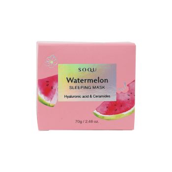 SOQU WATERMELON SLEEPING veido kaukė, 70 g