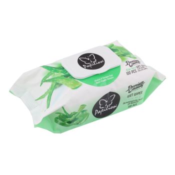 PAPILION ALOE VERA drėgnos servetėlės (100 vnt.)